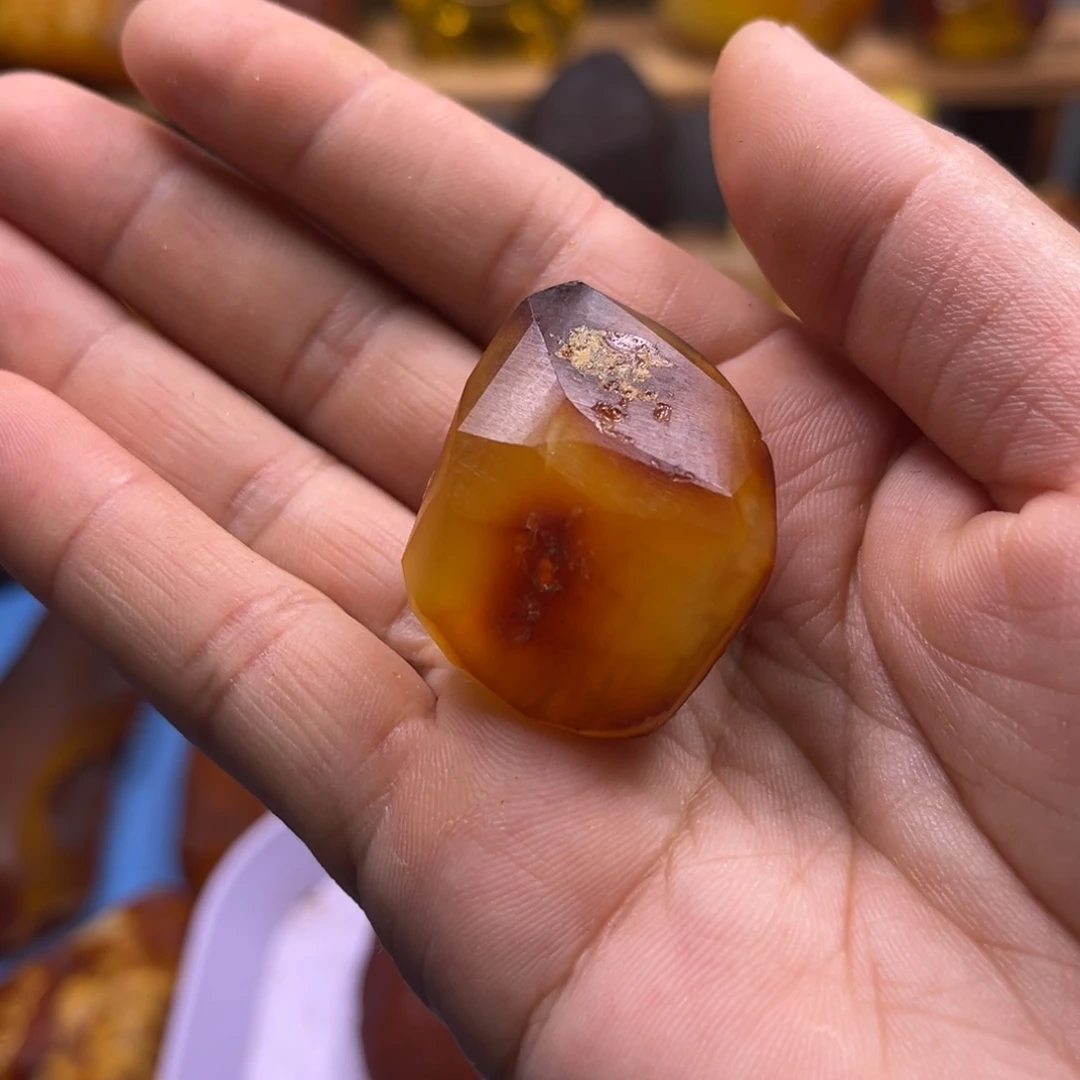 定制琥珀未镶嵌琥珀蜜蜡原石定制