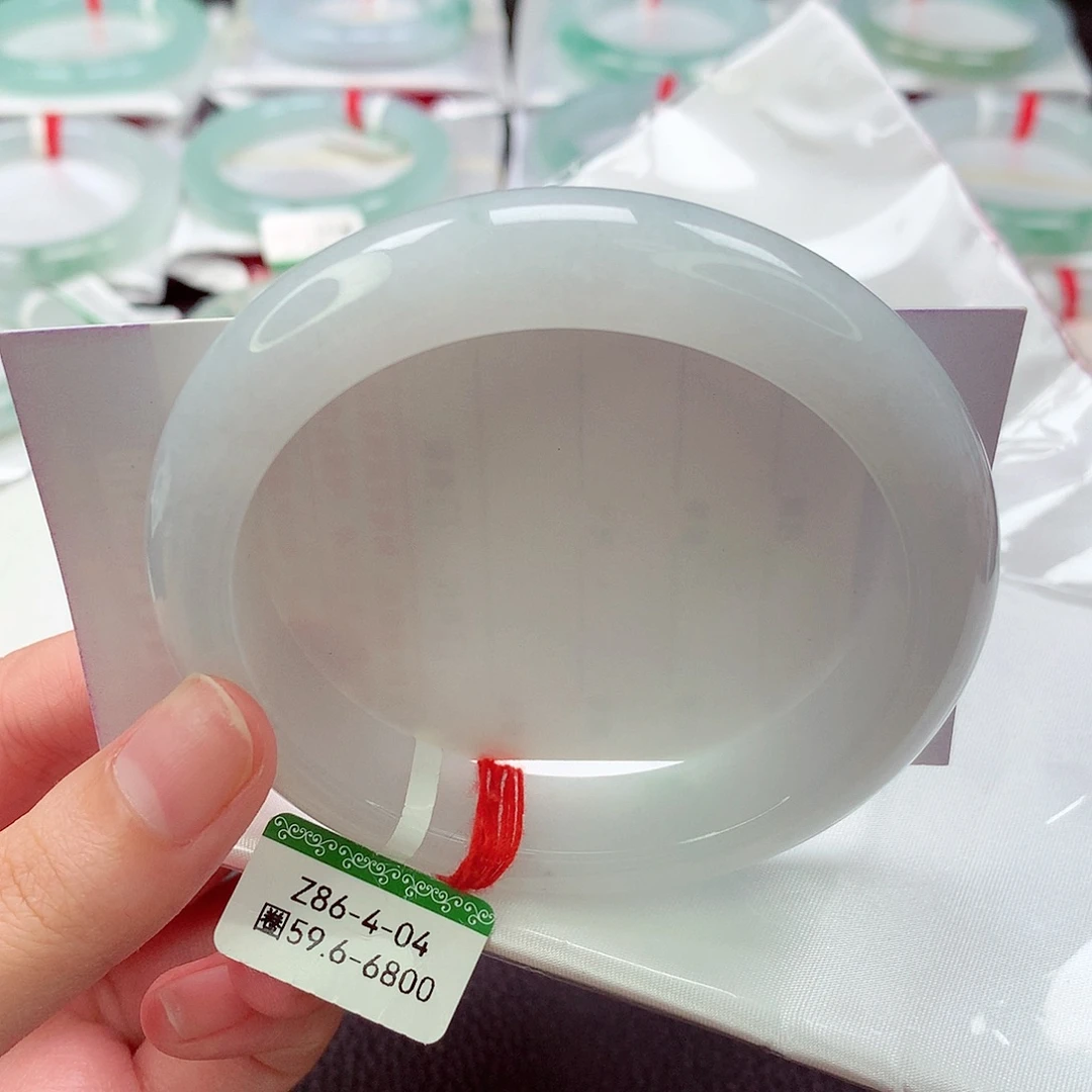 翡翠未镶嵌手镯缅甸天然a货翡翠手镯