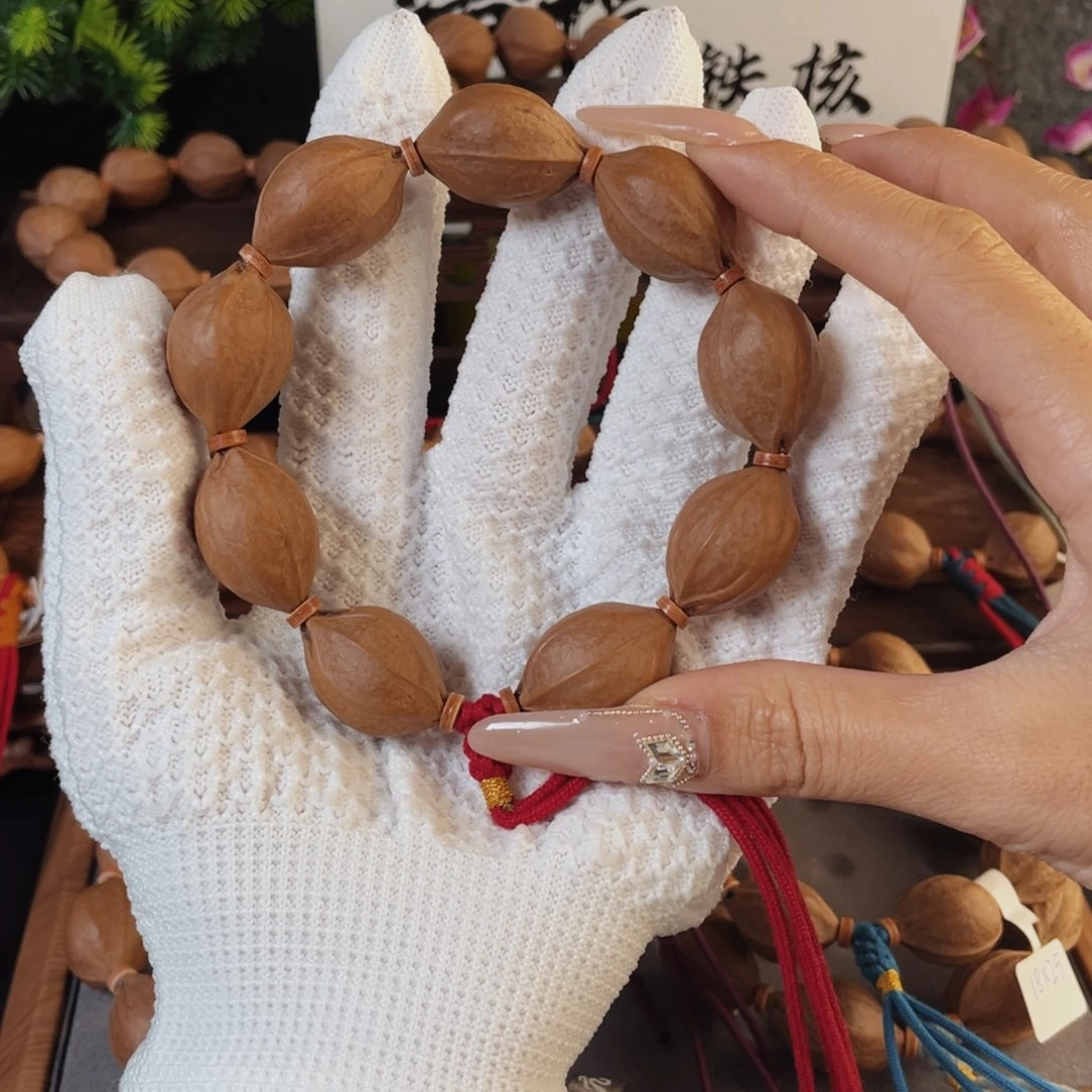 橄榄核手串原生态梅梅林铁核19*28