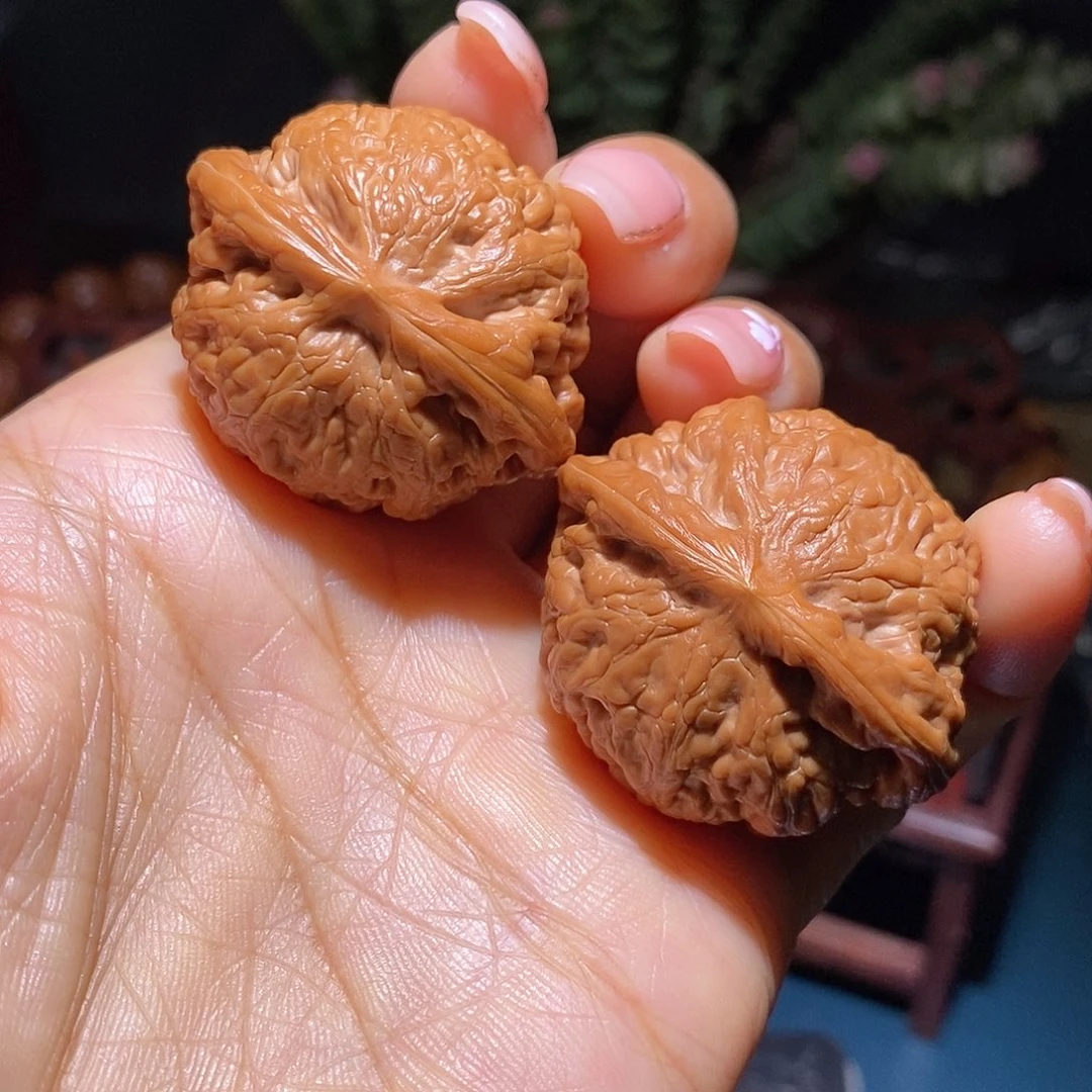 文玩核桃把件38凤凰台