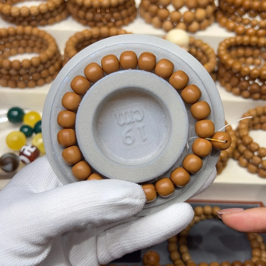 猴头核桃手串隔**黑全品泛油老型10.4