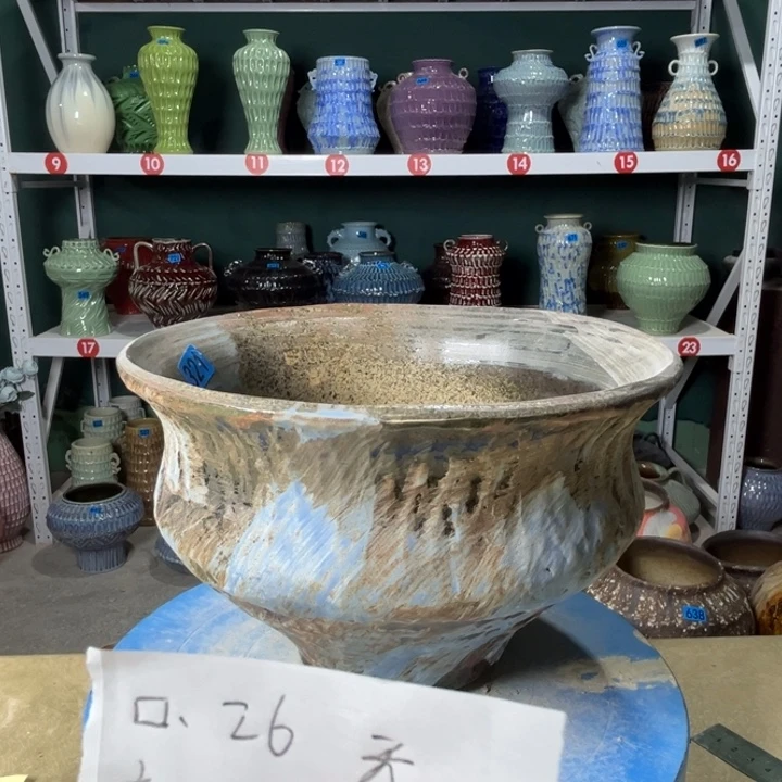 景德镇陶瓷花盆花器321