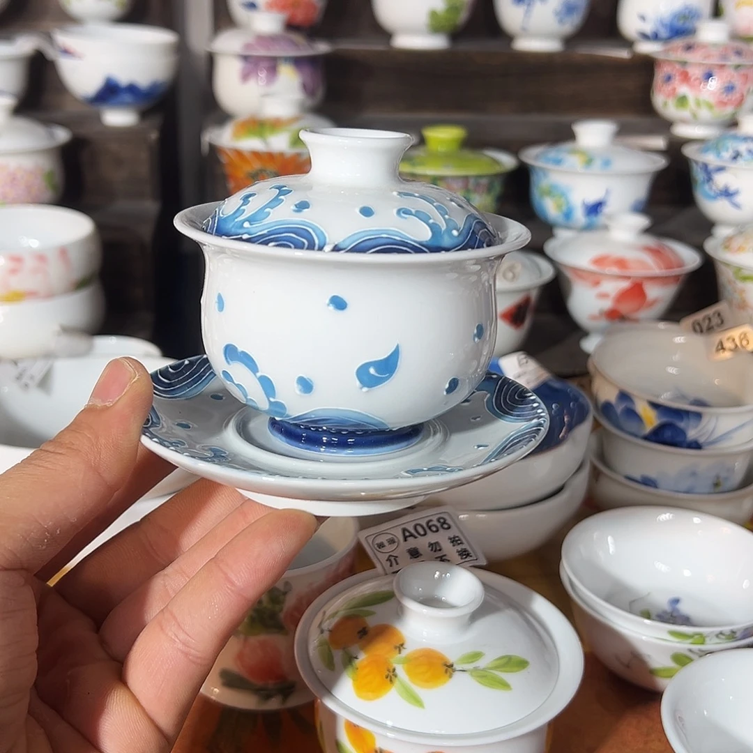 陶瓷景德镇高温釉下陶瓷