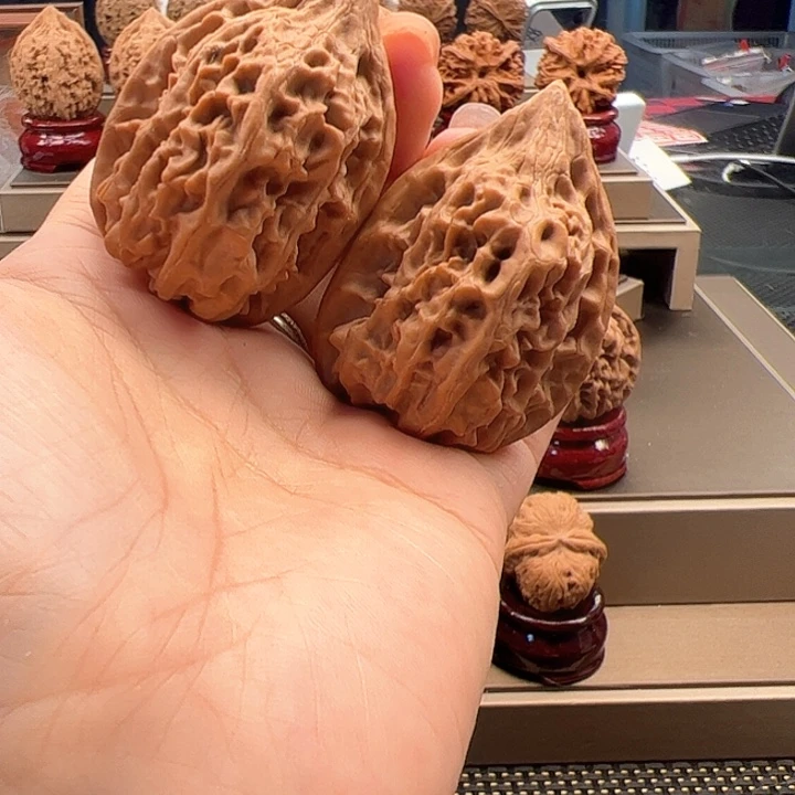 文玩核桃把件37 鸭嘴 m-042