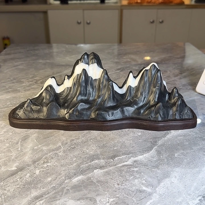 上***月奇石茶宠鱼缸文房摆件