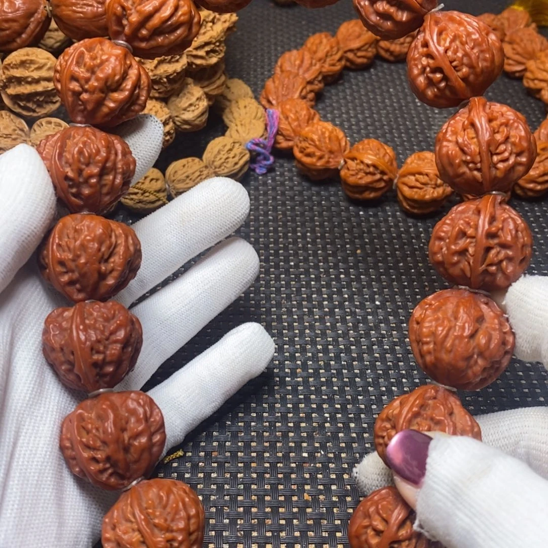 手串文玩核桃粗筋爱心