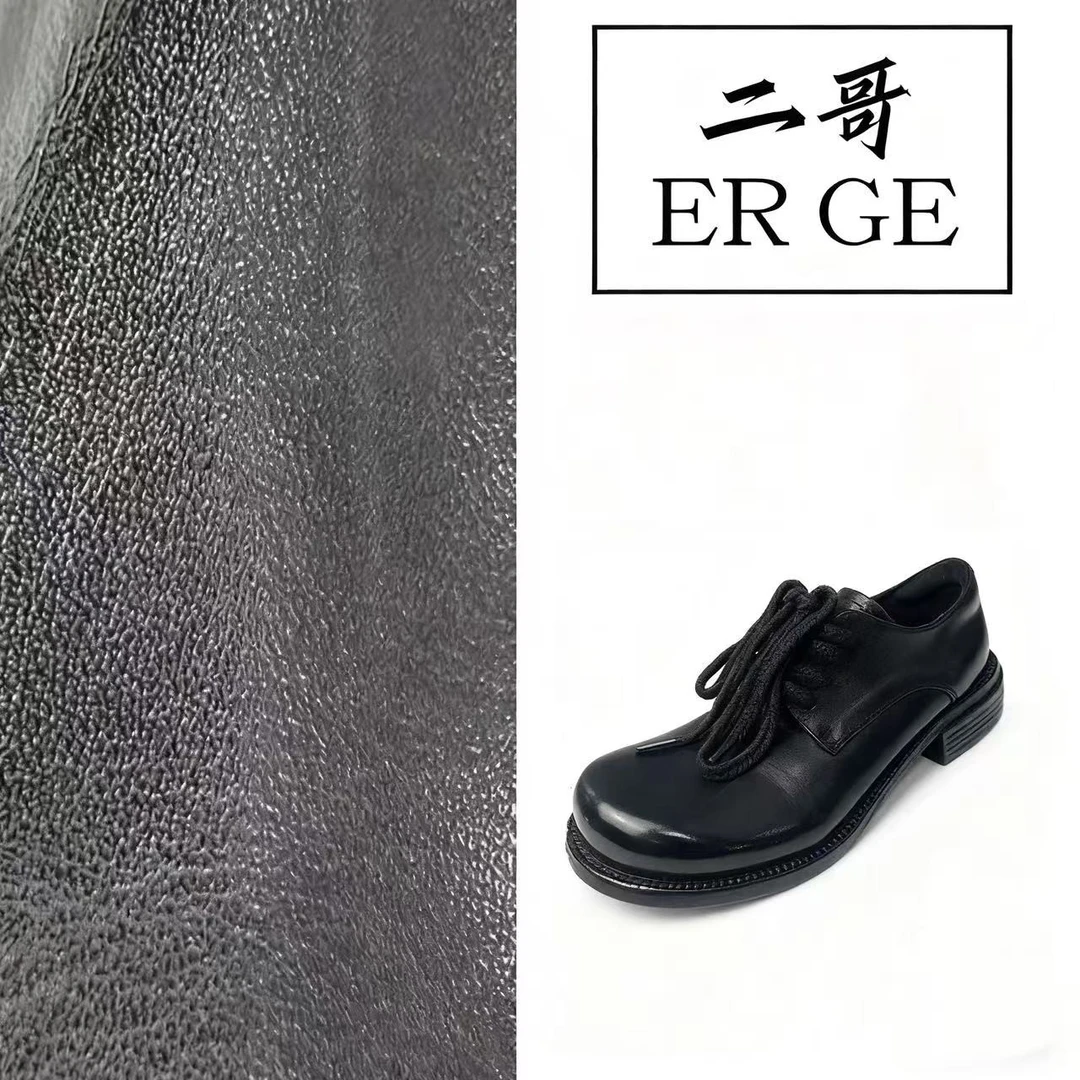 复古水洗马皮英伦厚底女新款单鞋大头鞋/918-2