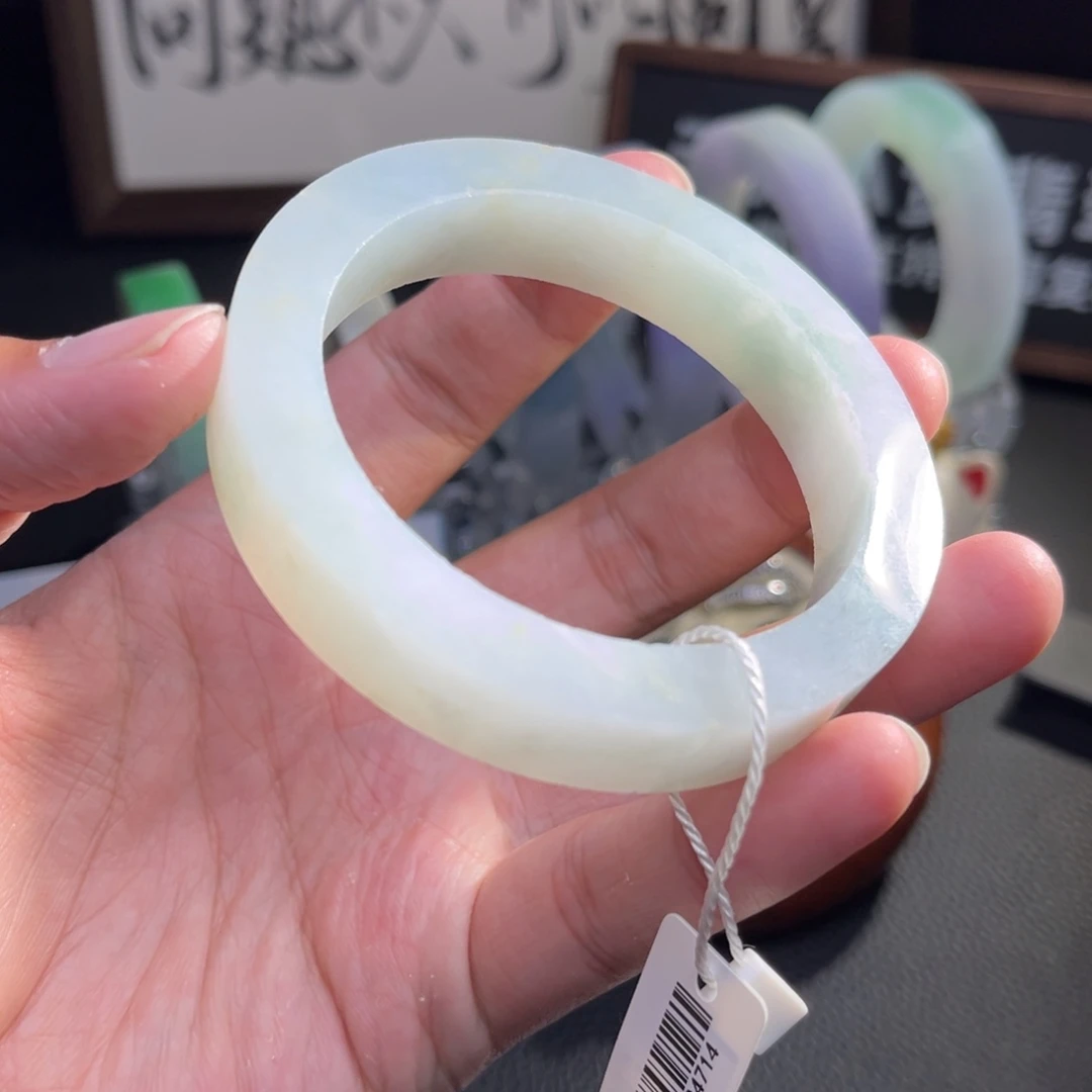 定制翡翠未镶嵌 翡翠手镯定制特价款强推