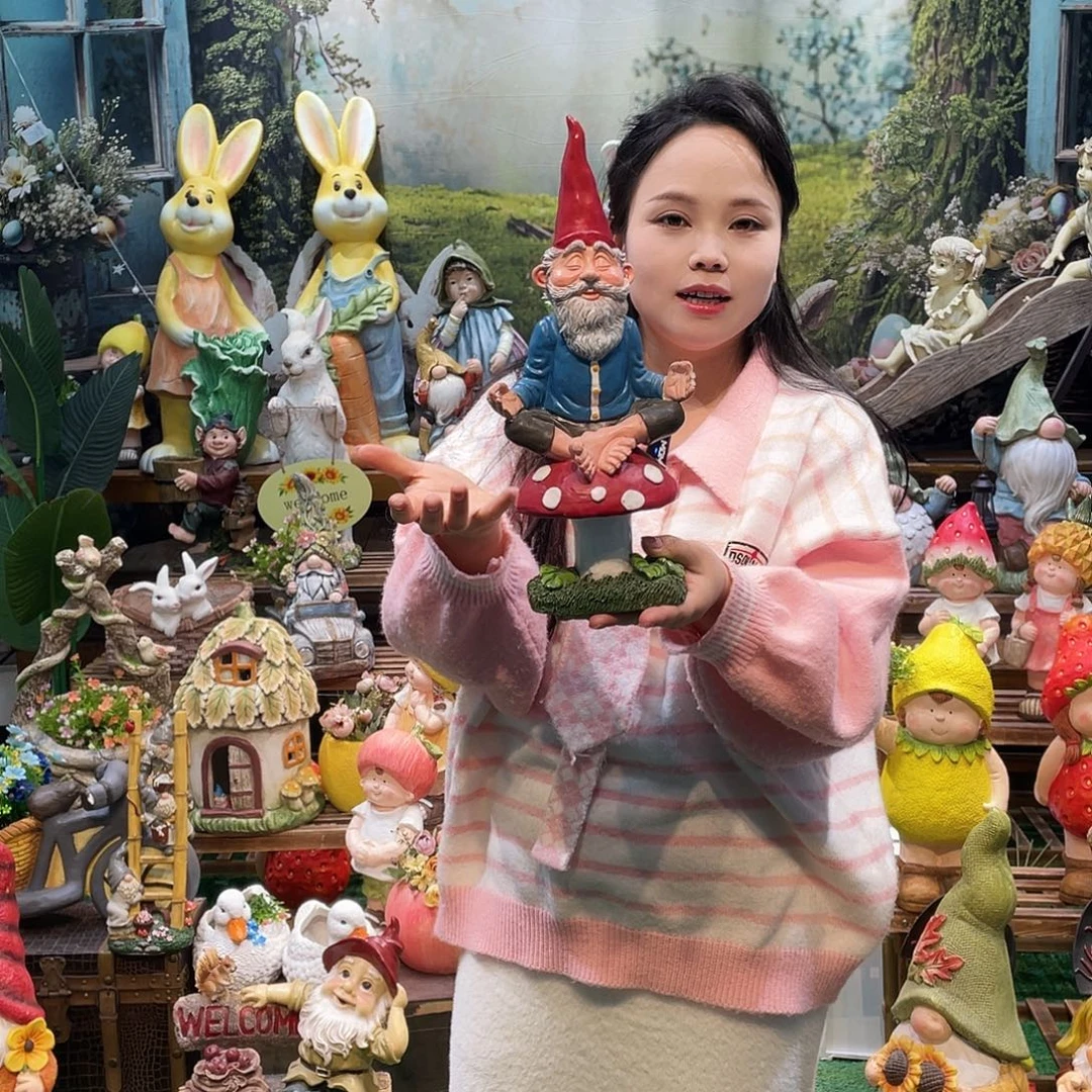 摆件花园摆件红红火火