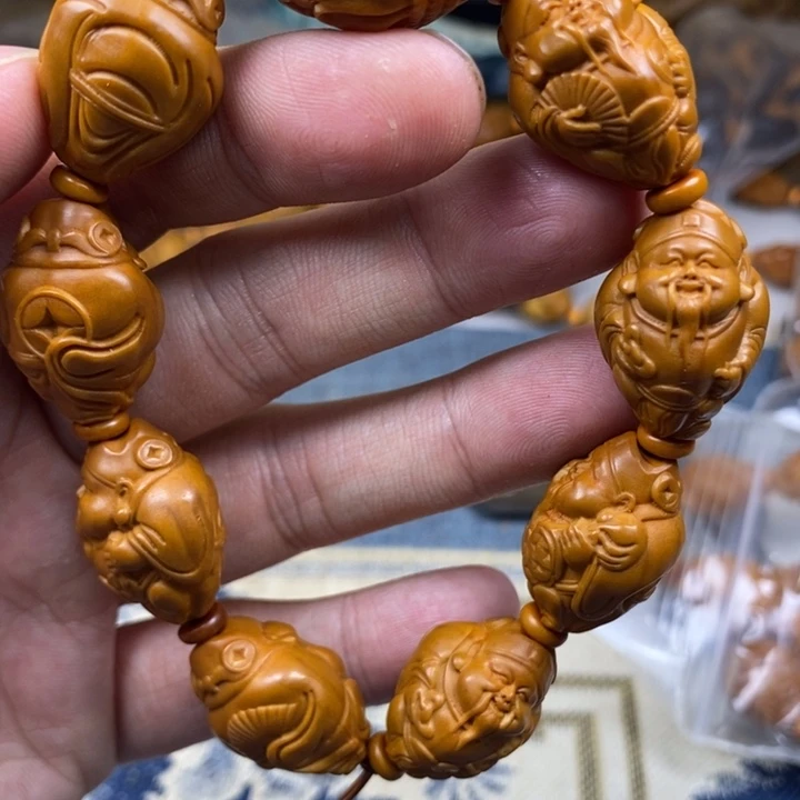 橄榄核手串/手链橄榄核雕工艺手串