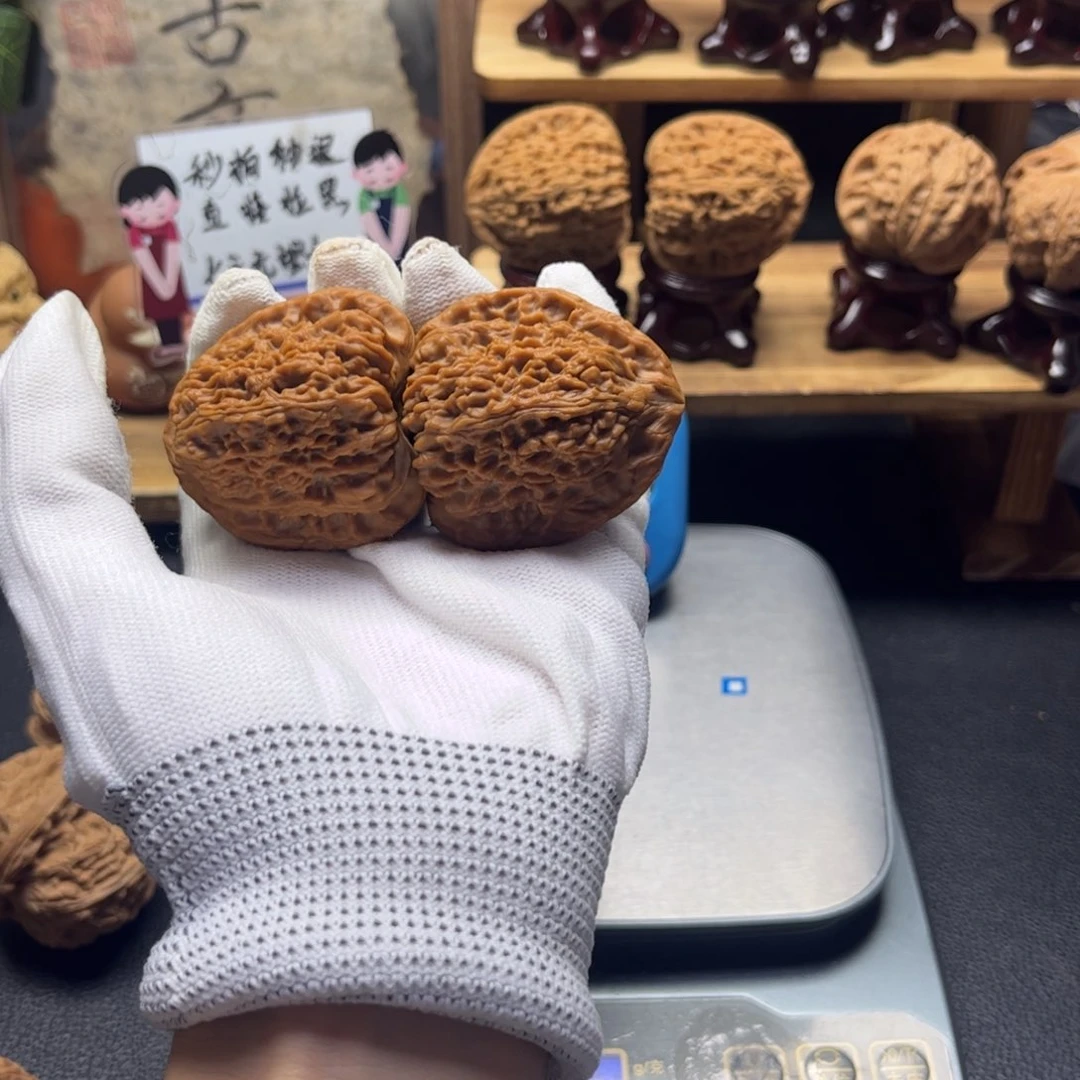 吊坠文玩核桃林***y42全品手工打底南疆