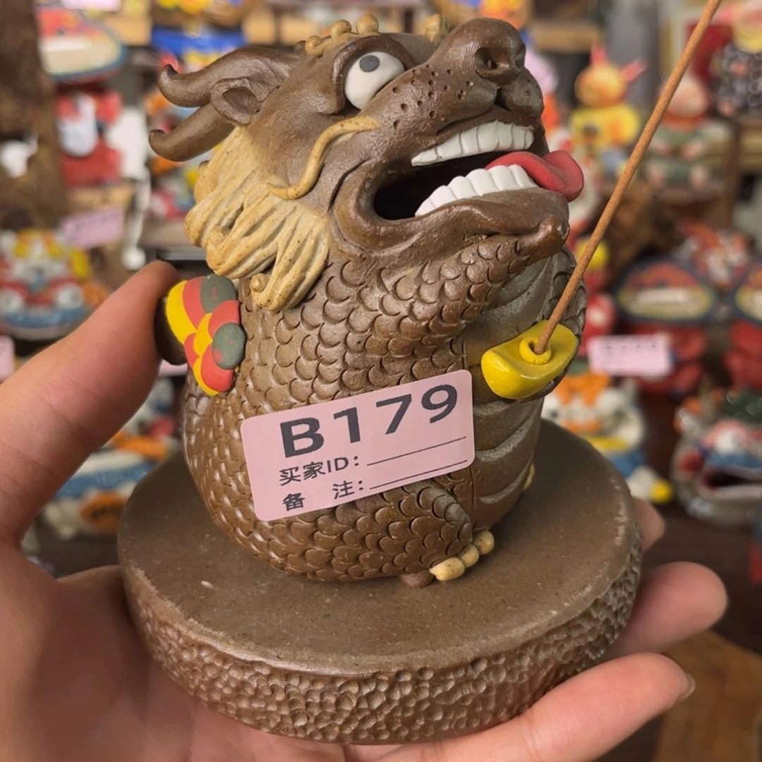 泥塑乌**丽纯手工茶宠摆件