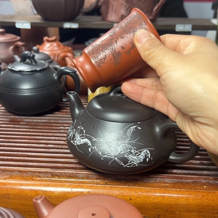 紫砂茶壶石****行紫砂壶等