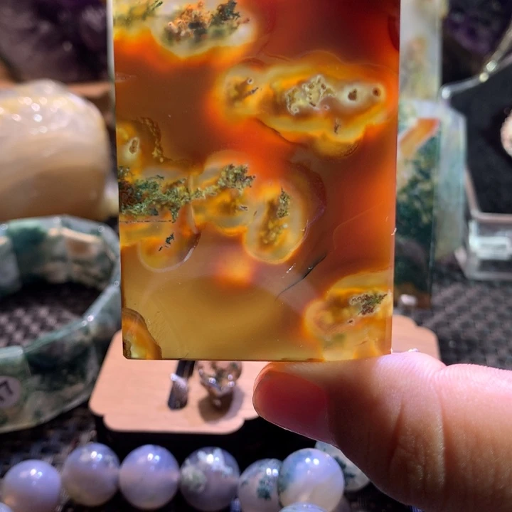 我***n玛瑙/玉髓未镶嵌颈饰