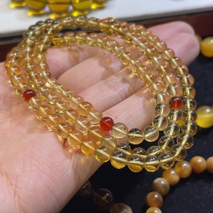 未镶嵌琥珀裸石白茶