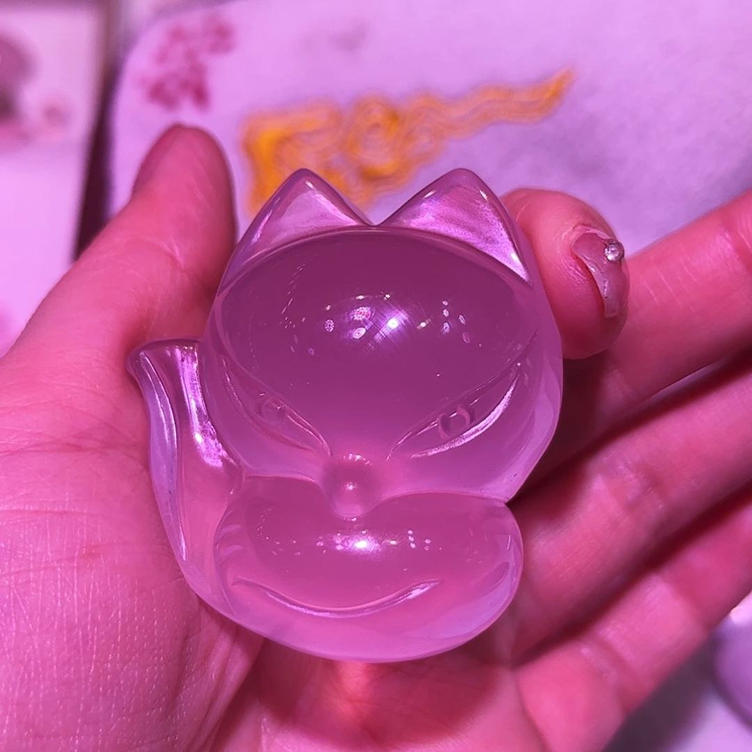 紫晶颈饰未镶嵌月**弯