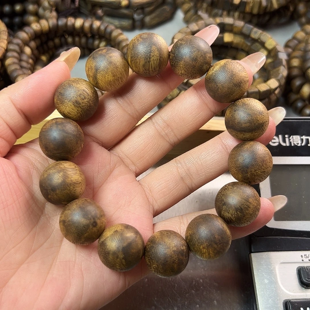 沧***引沉香沉香碎屑卡17圆珠单圈25g
