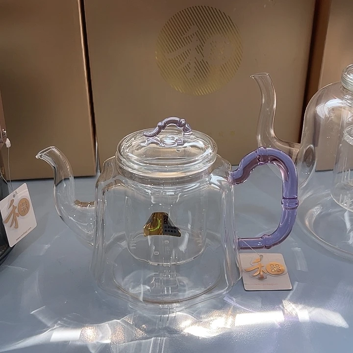 迎***春玻璃手工艺品禾器茶器现货现发