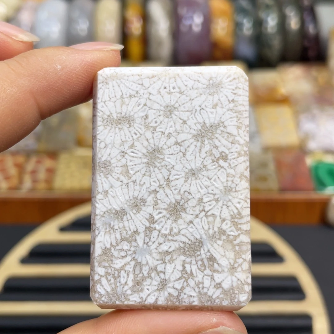 硅化玉未镶嵌颈饰k6