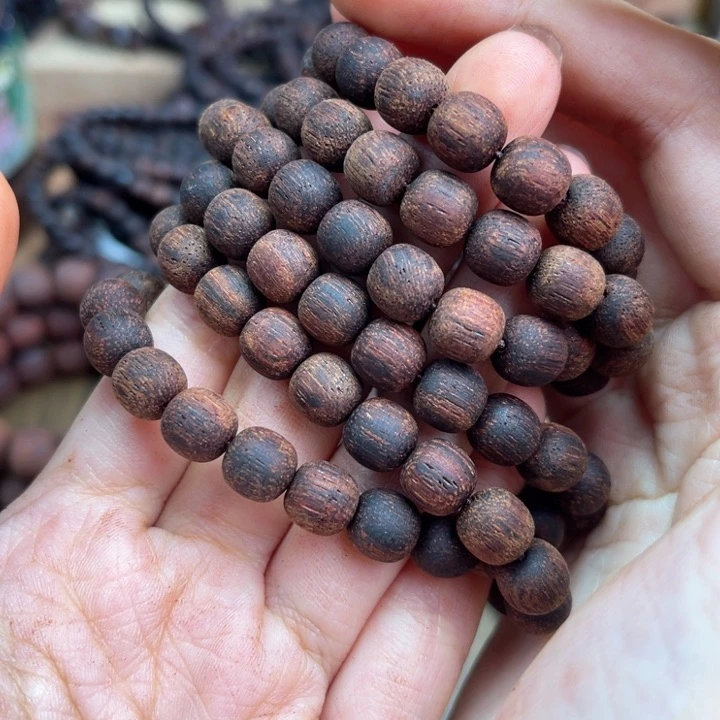 降真香手串/手链08*108老型金丝蜜结手串