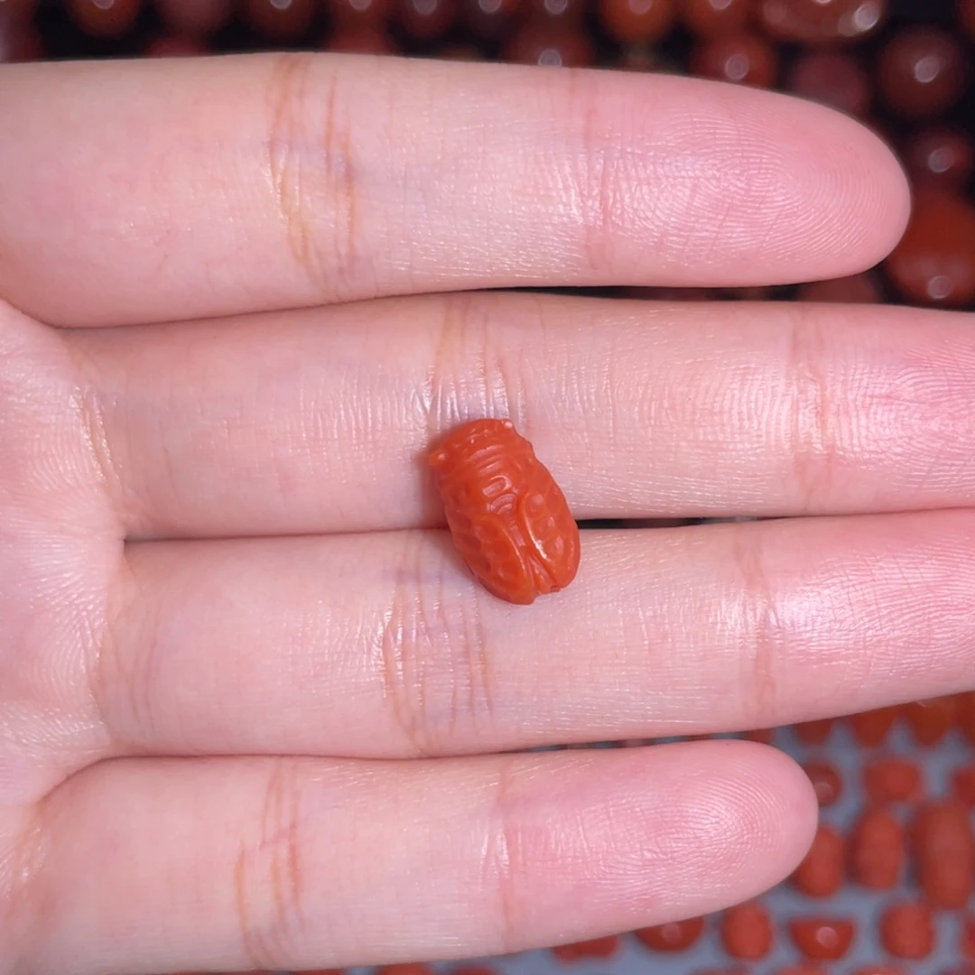 南红玛瑙未镶嵌一鸣惊人8mm