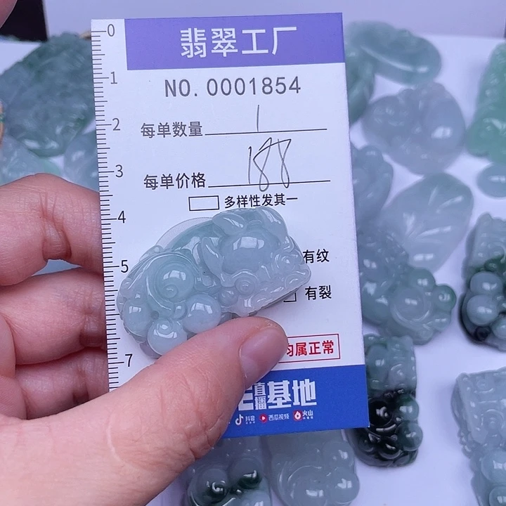 吊坠(不含链)未镶嵌翡翠羽*