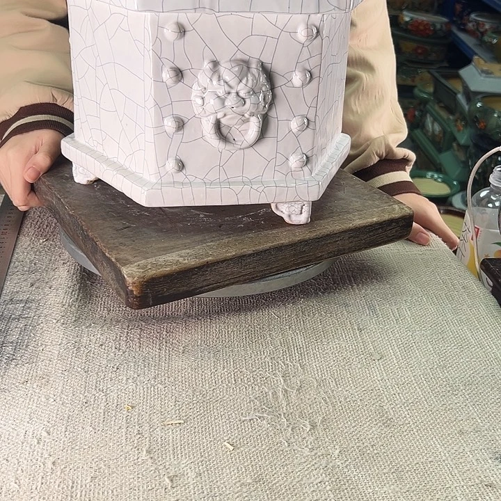 泳坤堂石湾花盆陶瓷