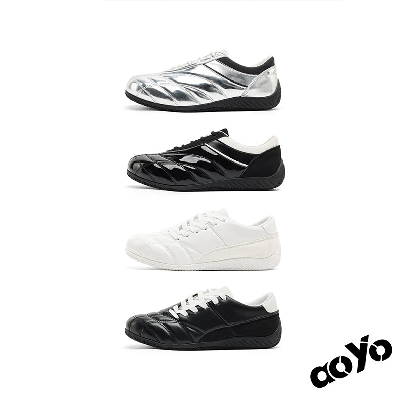 aoyo"SHUTTTLE"美式赛车鞋 低帮新款德训鞋拼色潮鞋 春夏休闲板鞋
