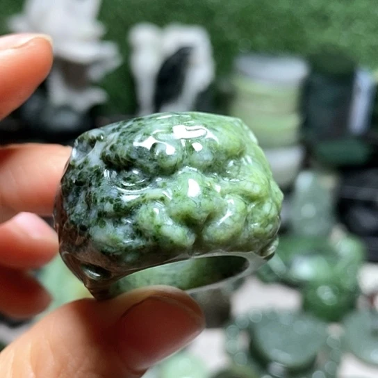 未镶嵌独山玉珠宝半成品