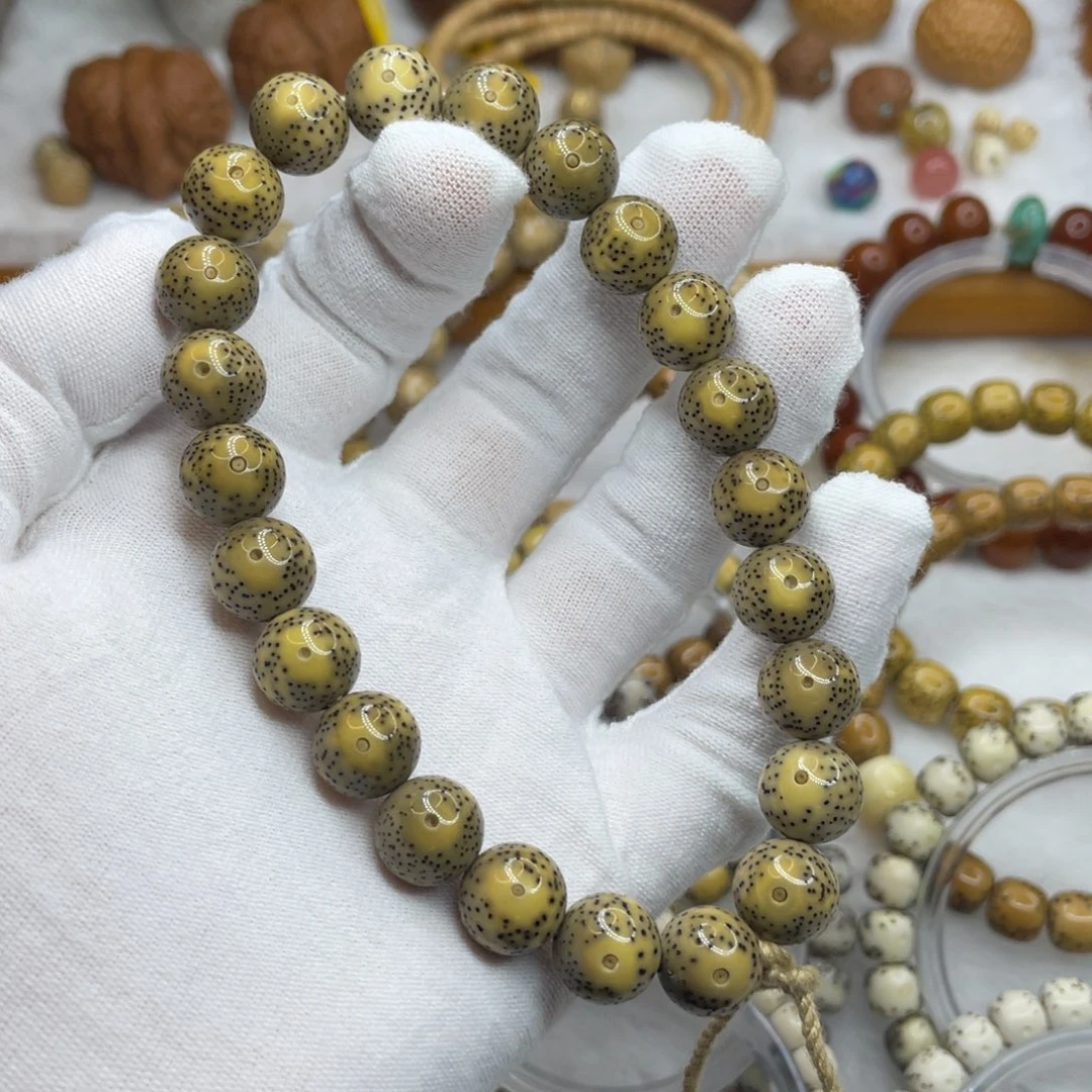 星月菩提手串11/11石玉大眼睛