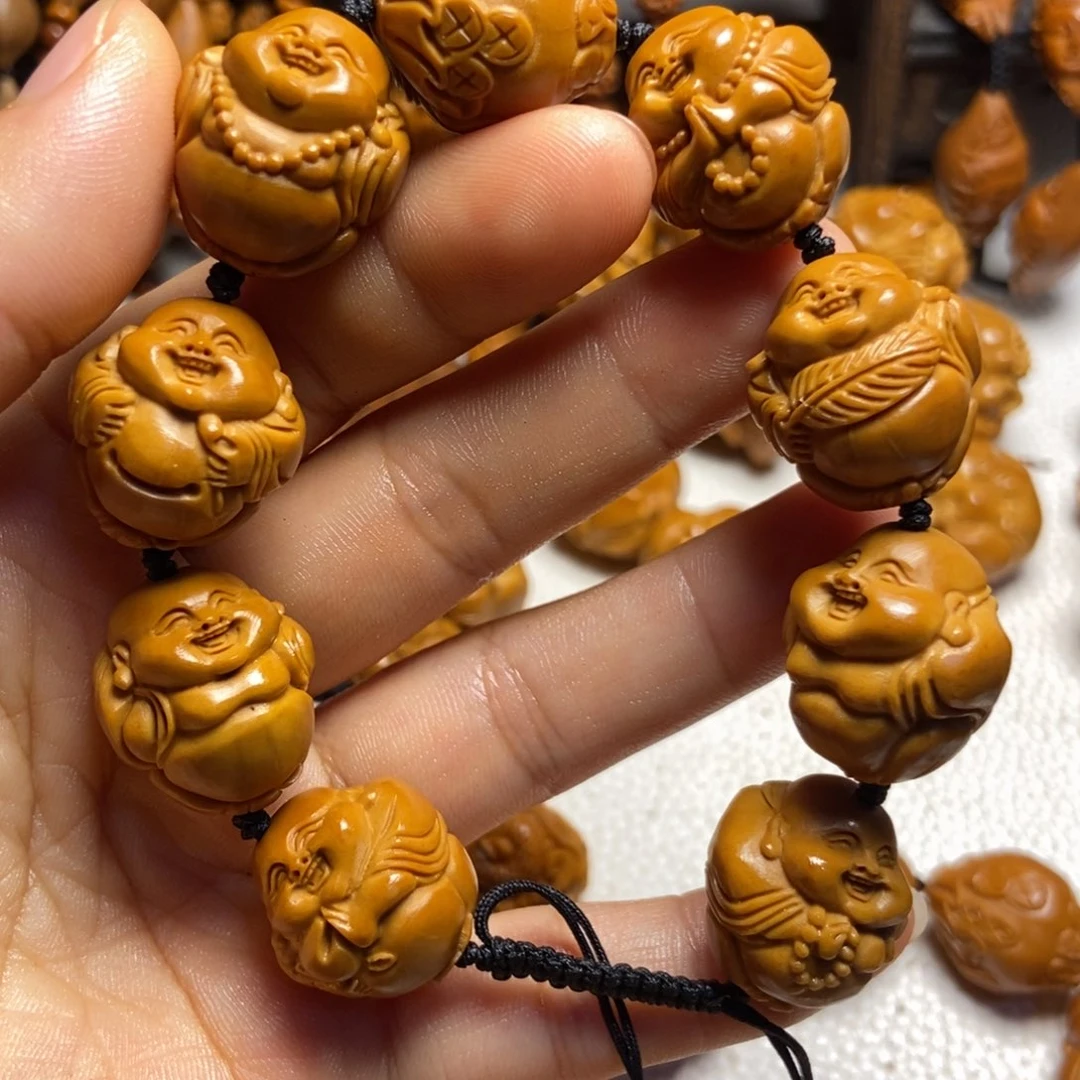 【闪购商品】手串/手链橄榄核八大弥勒