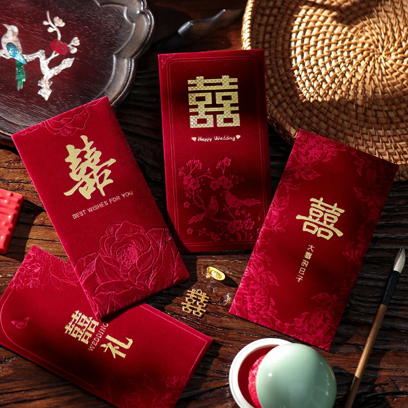 红包袋结婚专用2025新款接亲千元利是封订婚礼随份子改口红色喜包