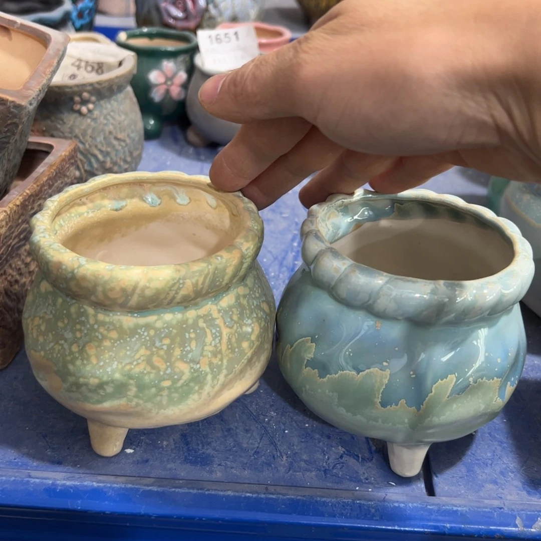 陶瓷陶瓷多肉花盆@@