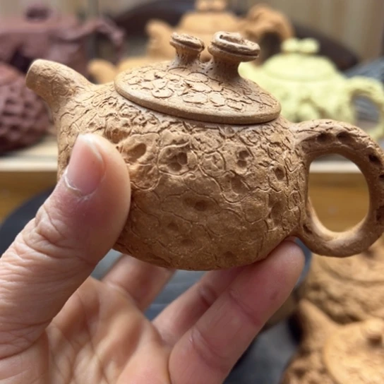 紫砂茶案全手工制作