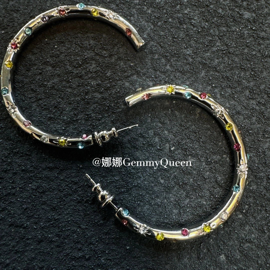 铜合金合成锆石吊坠 娜娜GemmyQueen耳环GQ10303