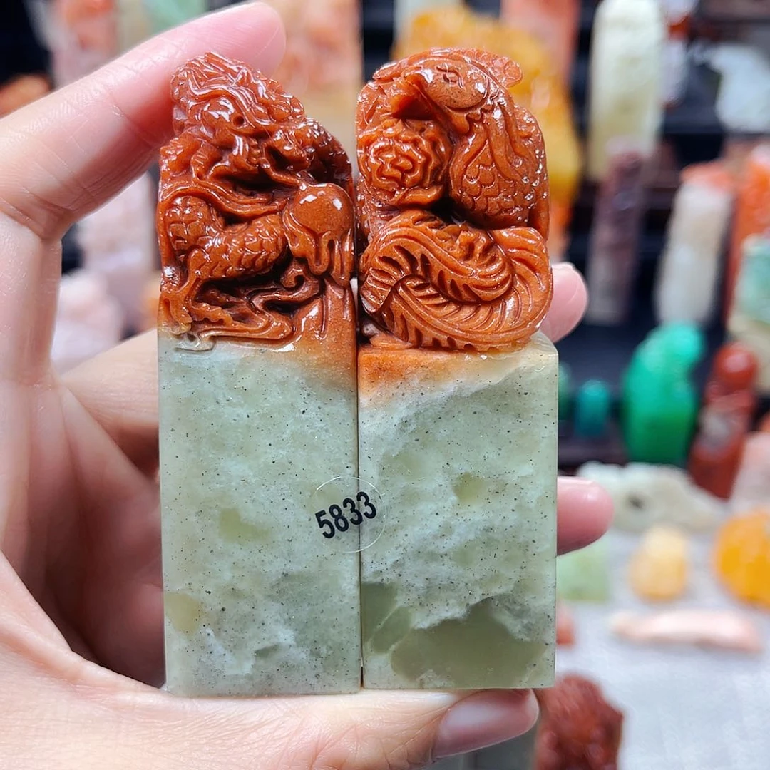 寿山石印石5833包邮包刻