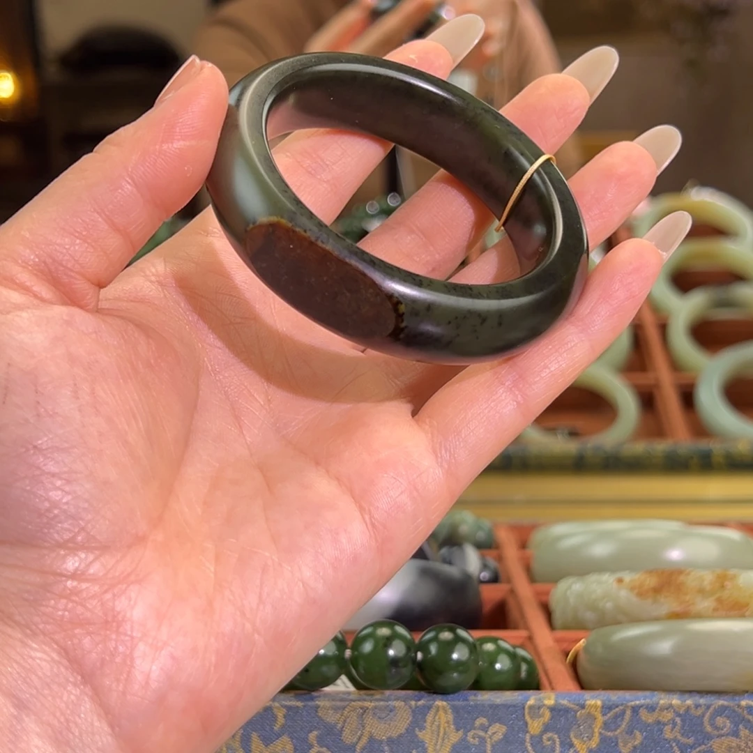 和田玉（子料）未镶嵌手镯