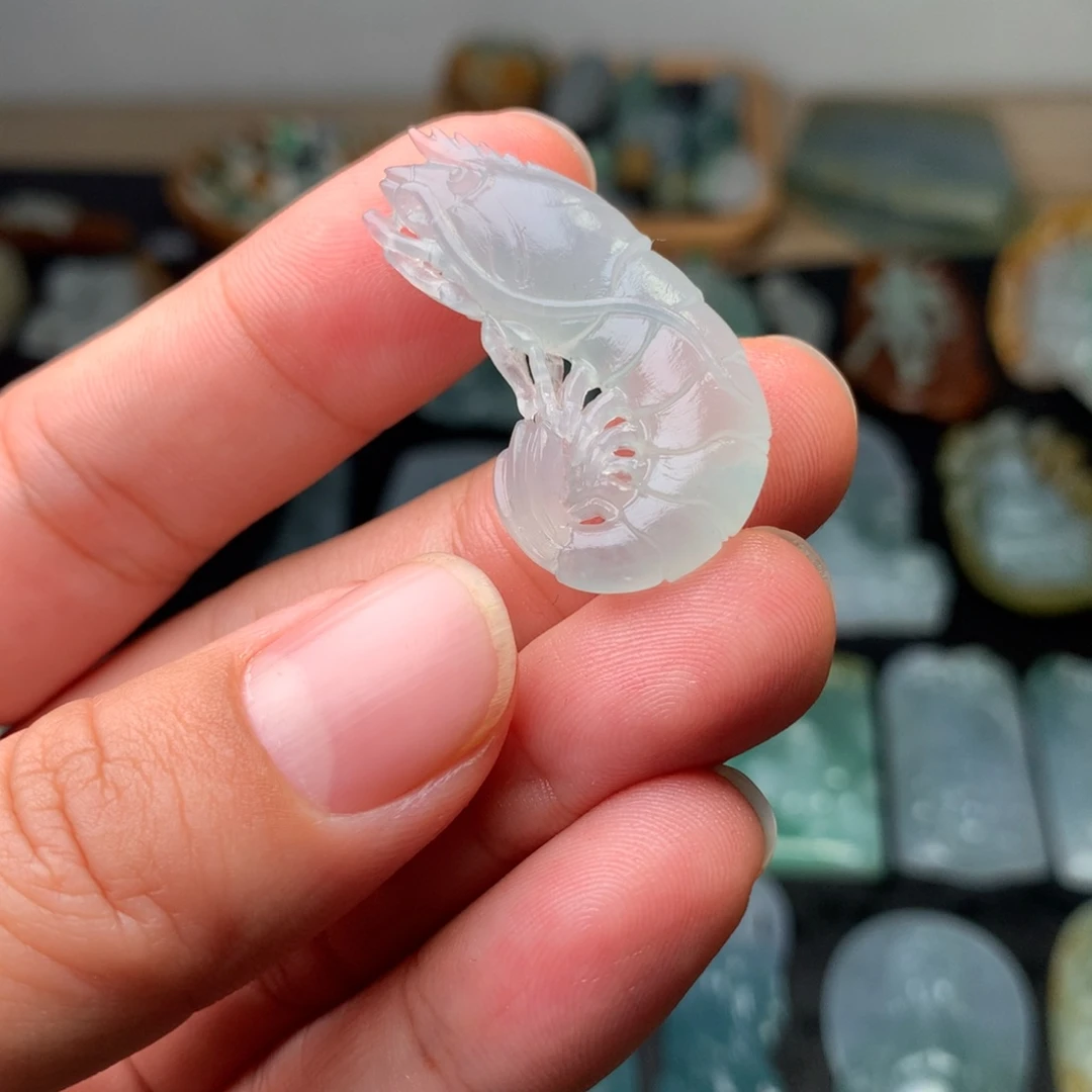 定制翡翠未镶嵌节节高