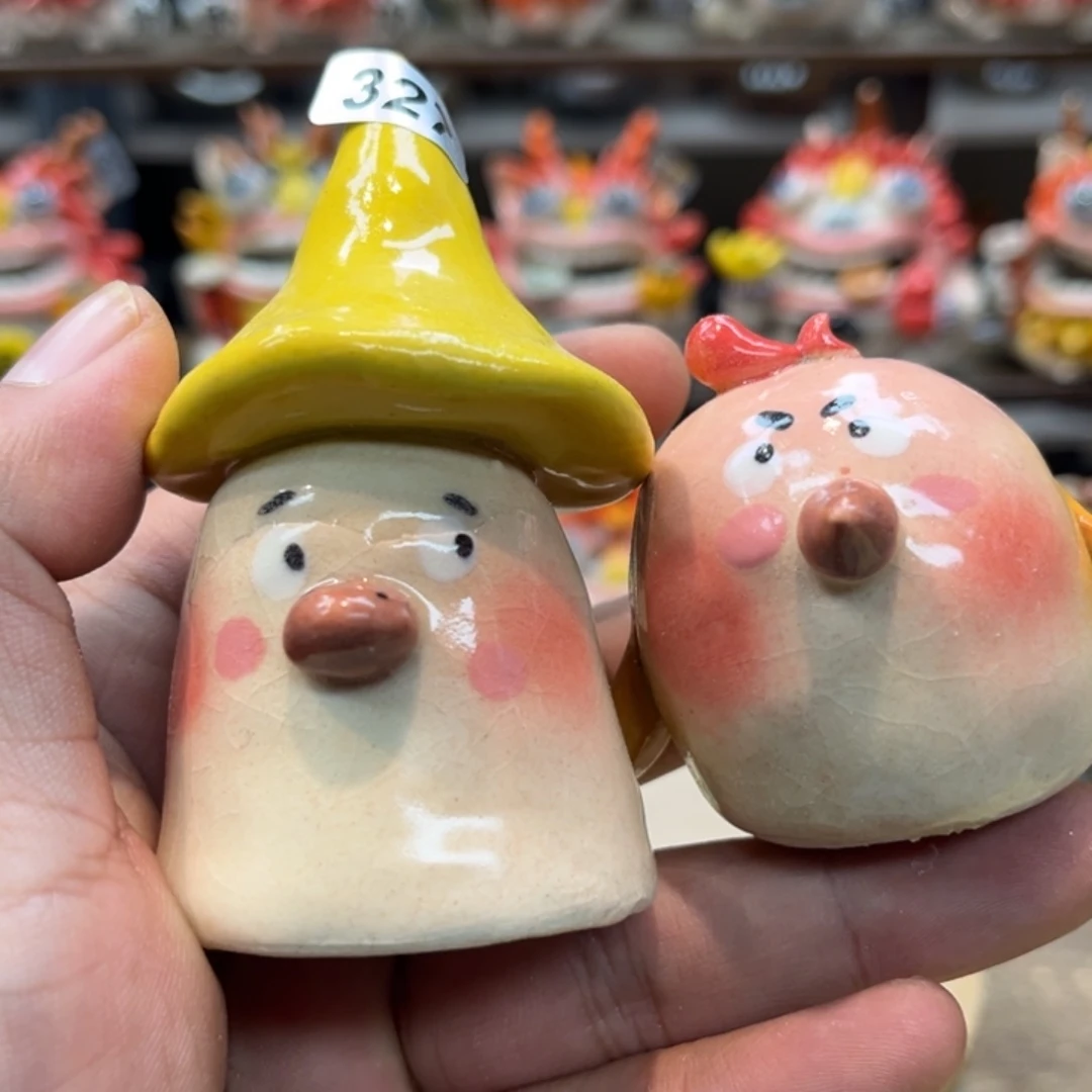 摆件纯手工抽象陶瓷摆件福利组合327