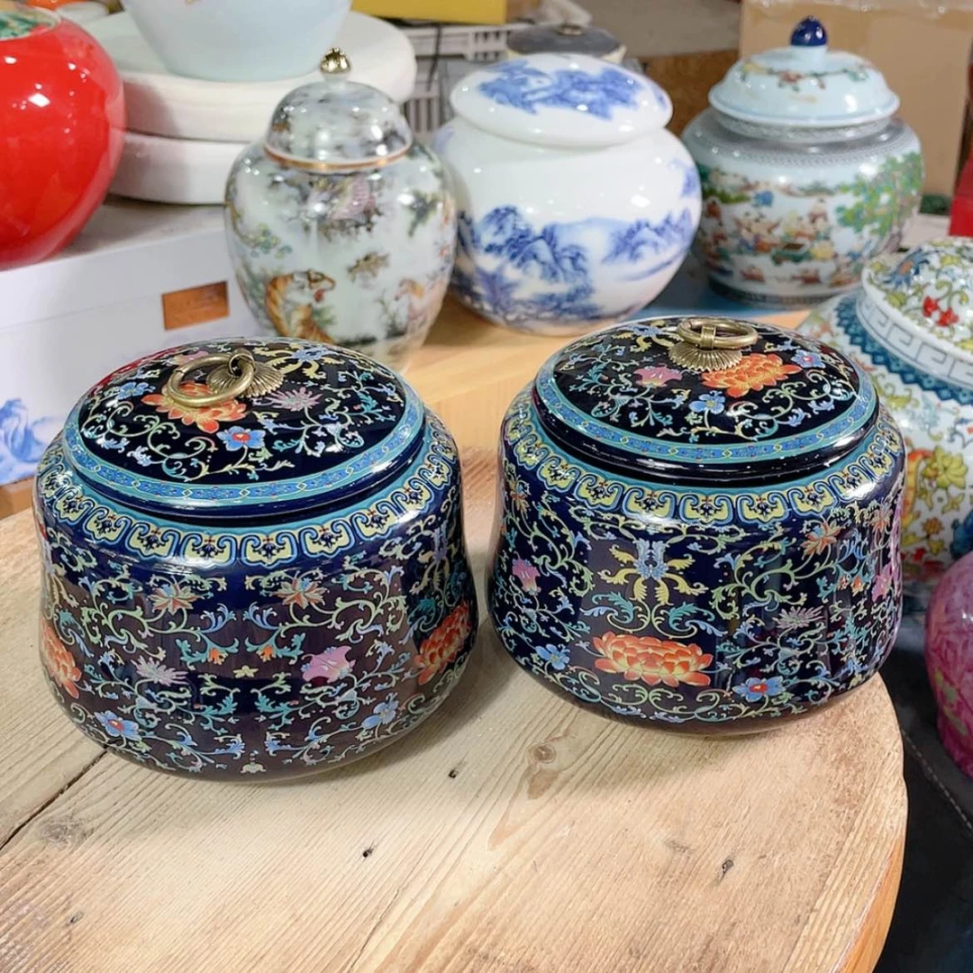【闪购商品】罐陶瓷茶叶罐密封罐