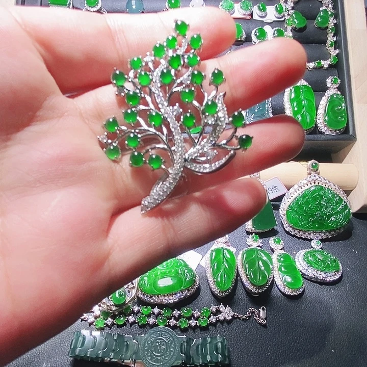 吊坠(不含链)未镶嵌翡翠35