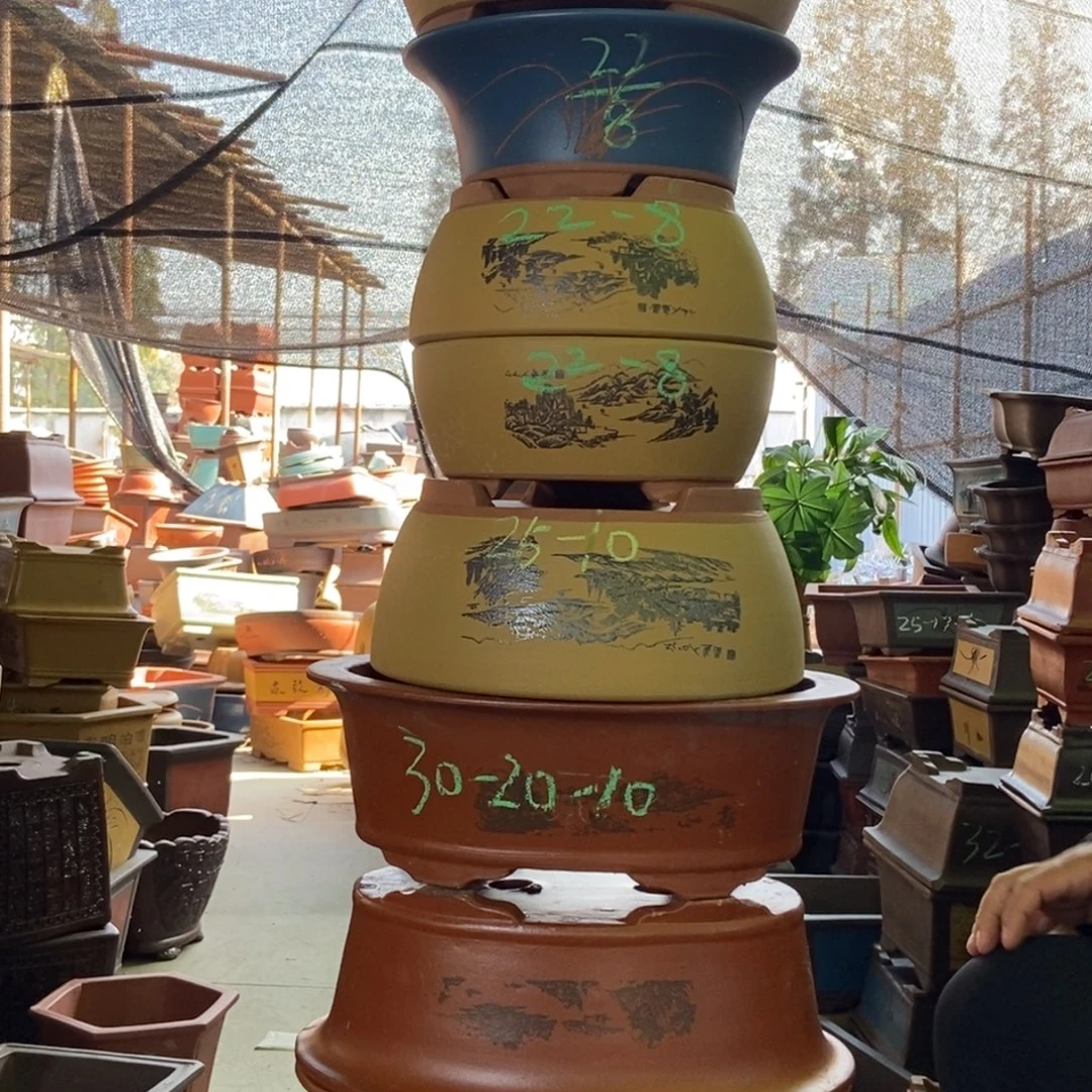 紫砂花盆紫砂紫砂