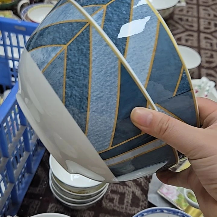 瓷片微瑕8寸2个大汤碗666666