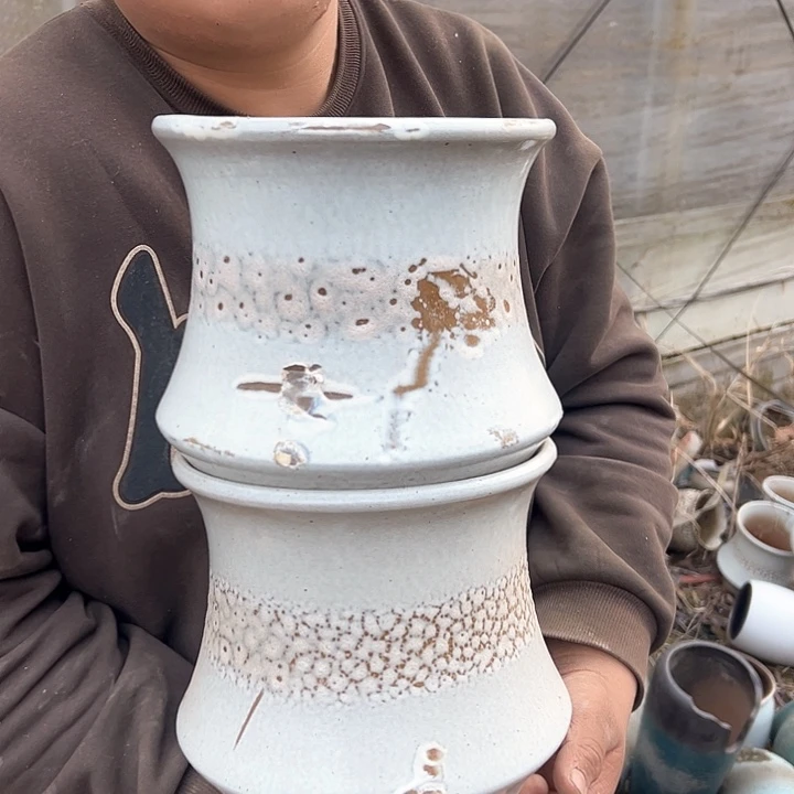 红陶花盆口径高度