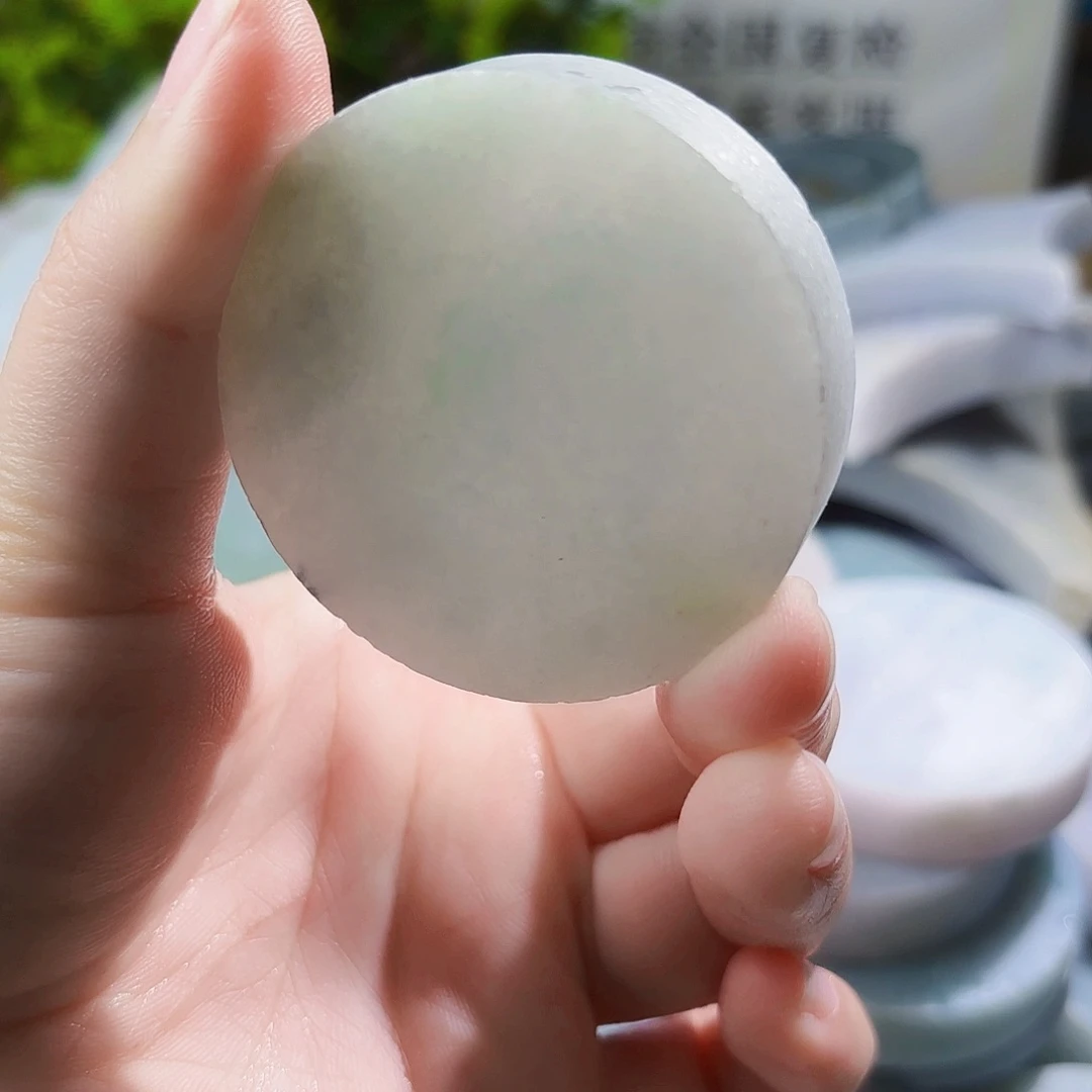 翡翠未镶嵌颈饰翡翠A货丹