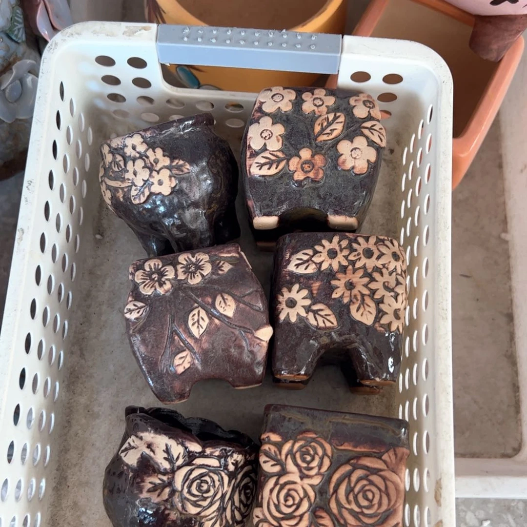 陶瓷多肉小花盆@@2