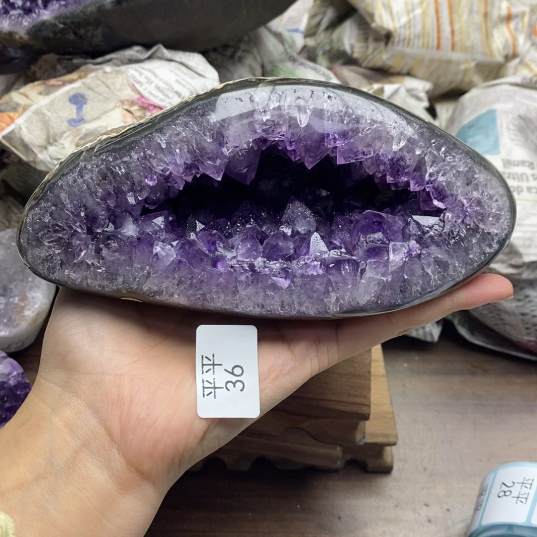 未镶嵌珠宝半成品紫晶