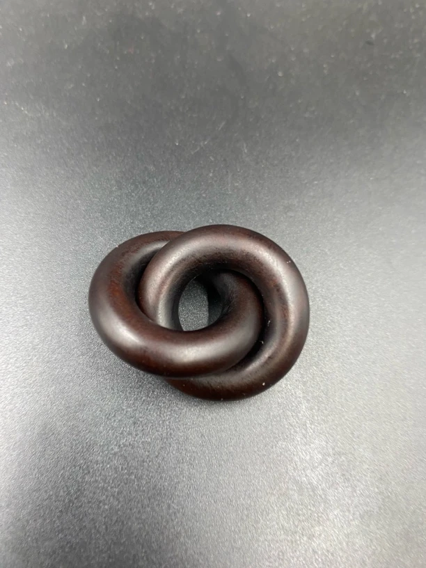 雷击枣木玉化雷心1.5乾坤圈