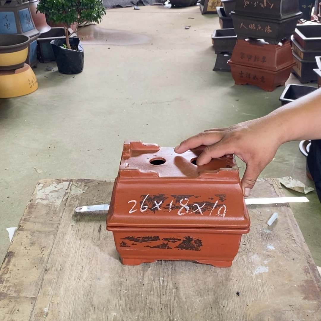 紫砂花盆紫砂紫砂