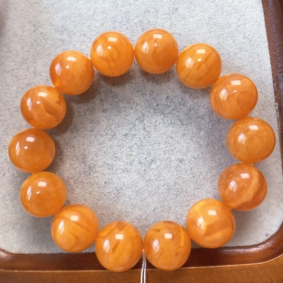 蜜蜡未镶嵌手串蜜蜡